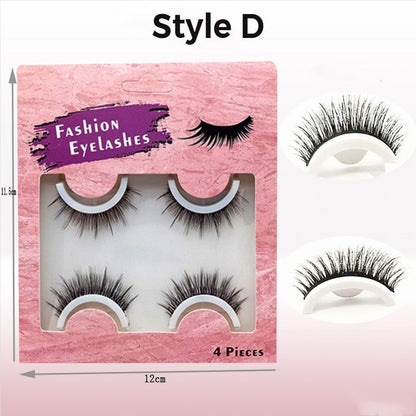 ✨ 50% OFF! Reusable Self-Adhesive Lashes – Lightweight Natural Curl & Eyeliner Effect, No Extra Glue Needed 💄❤️