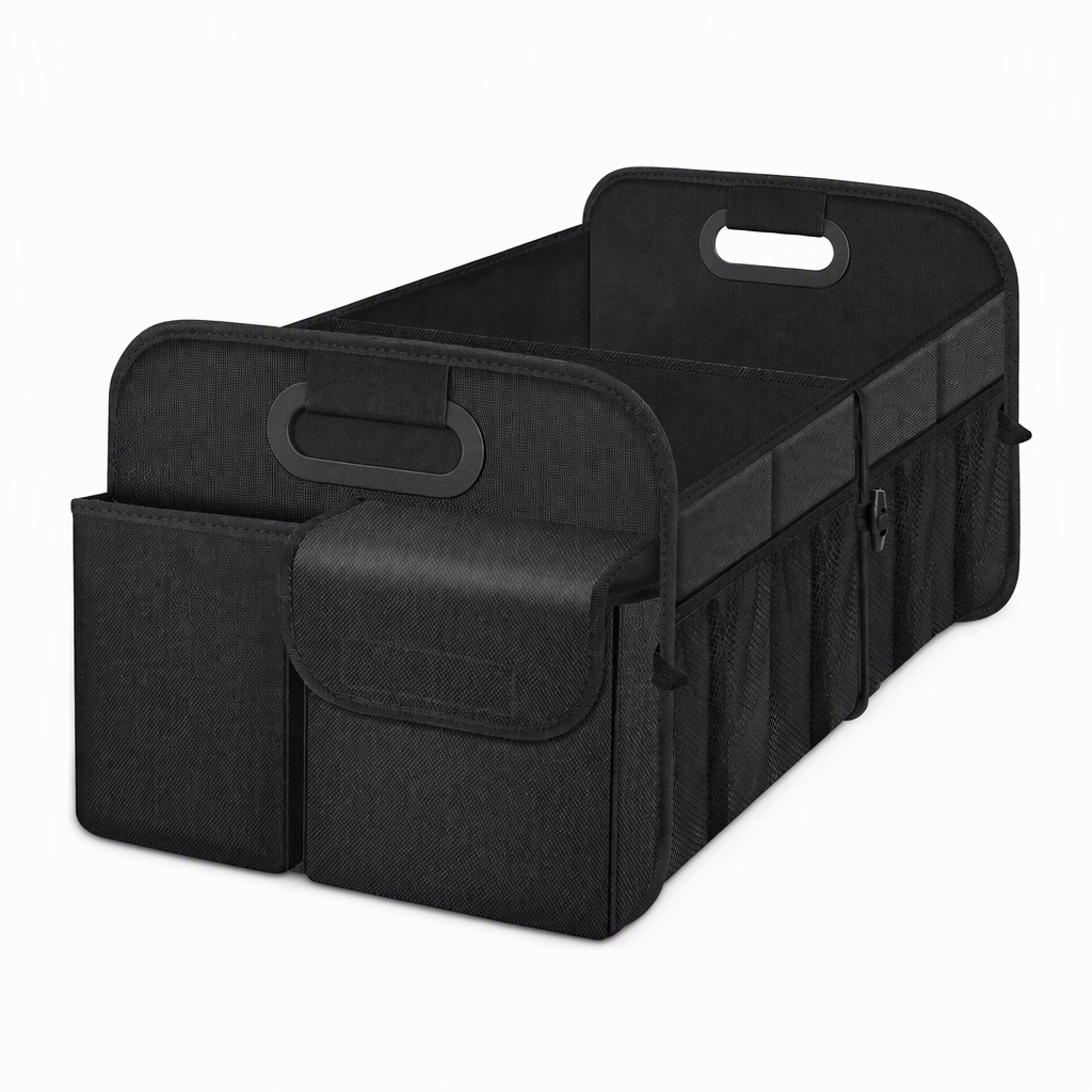 🔥 50% OFF 🚗 Large-Capacity Waterproof Foldable Car Trunk Organizer – Collapsible Storage Box for SUV & Sedan 🧳✨
