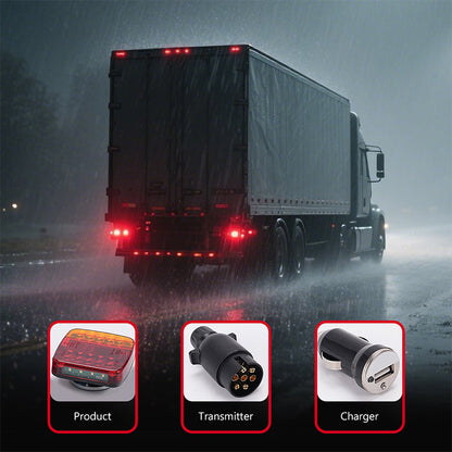 Wireless Magnetic LED Trailer Tail Light Kit
