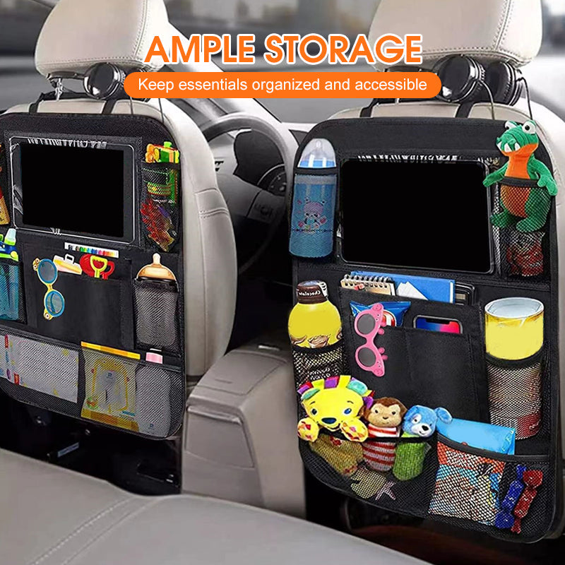Car Backseat Organizer with Tablet Holder