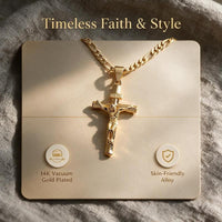 ✨Portrait Cross Pendant Necklace for Men and Women