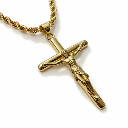 ✨Portrait Cross Pendant Necklace for Men and Women