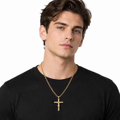 ✨Portrait Cross Pendant Necklace for Men and Women