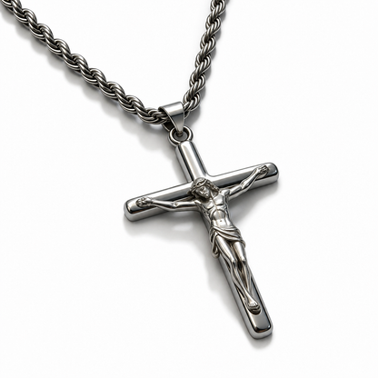 ✨Portrait Cross Pendant Necklace for Men and Women