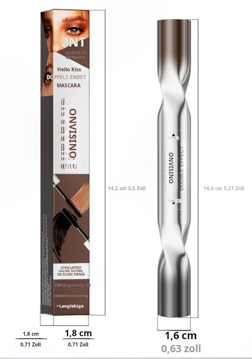 📢📢 50% OFF👁️Waterproof, sweat-resistant, volumizing, multi-shade dual-ended mascara base