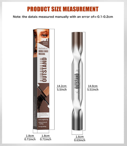 📢📢 50% OFF👁️Waterproof, sweat-resistant, volumizing, multi-shade dual-ended mascara base
