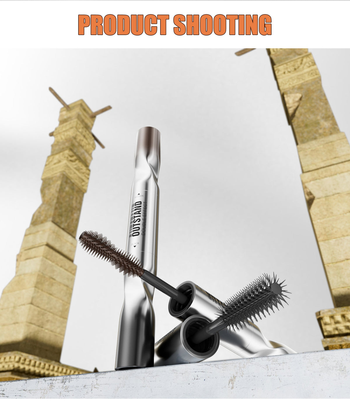 📢📢 50% OFF👁️Waterproof, sweat-resistant, volumizing, multi-shade dual-ended mascara base
