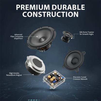 🎶📢High-Fidelity Hidden Mount Design Car Speakers