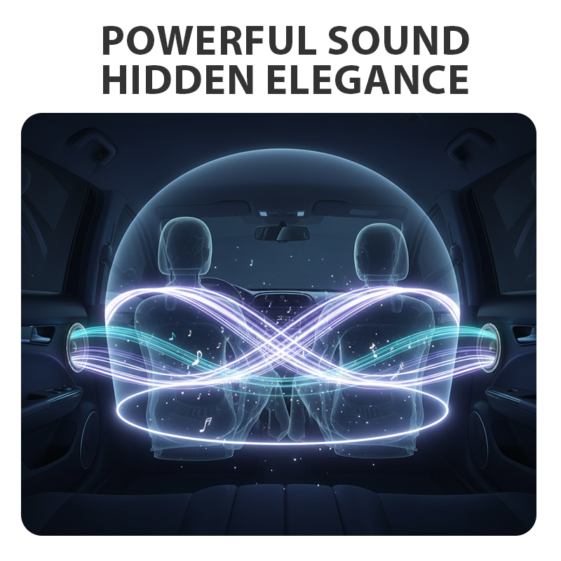 🎶📢High-Fidelity Hidden Mount Design Car Speakers