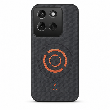 📢📢 50% OFF🧲 Magnetic Woven Phone Case – Textured Grip & Shock-Absorbing Protection for Everyday Use