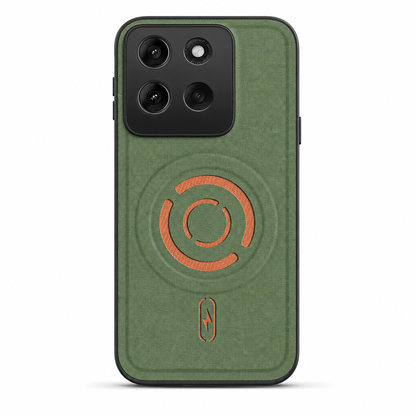📢📢 50% OFF🧲 Magnetic Woven Phone Case – Textured Grip & Shock-Absorbing Protection for Everyday Use