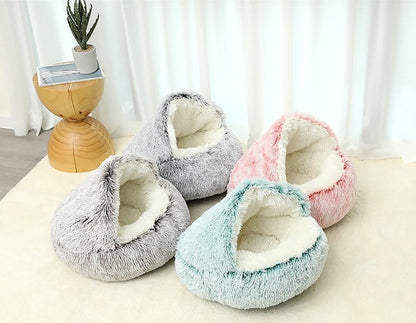 🐶Pluffy bed for dogs and cats - Cozy plush nest-50% OFF😽