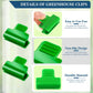 Heavy Duty Greenhouse Clamps