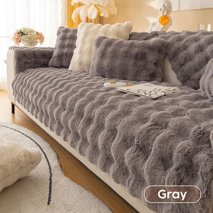 Pousbo® Thick  Plush Sofa Cover