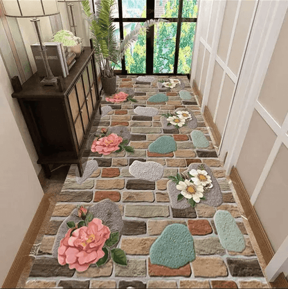 Floral Floor Cuttable 3D Mat