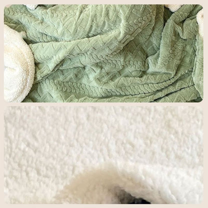 Thickened Imitation Cashmere Throw Blanket（50% OFF）