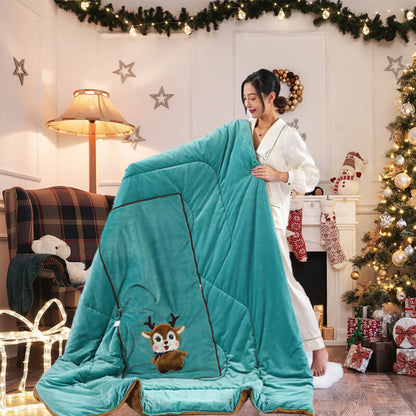 Nice gift*Foldable 2-in-1 quilt pillow