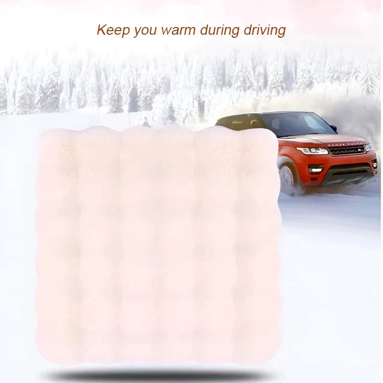 [Best Gift For Car] Luxury Thickened Plush Car Seat Cushion Set（50% OFF）