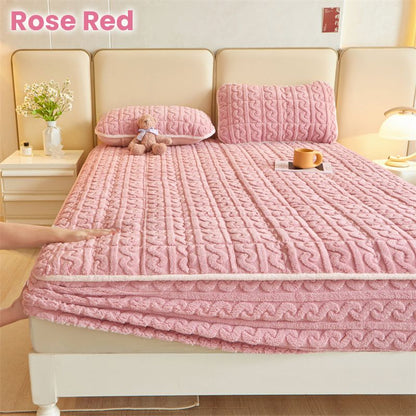 Nice Gift! Warm Comfortable Mattress Cover